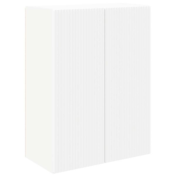 Комплект за стена на телевизор Монтиране на стена 6 pcs Бяло