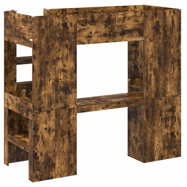 Рамка за двуетажно легло с бюро Димян дъб 75 x 190 cm