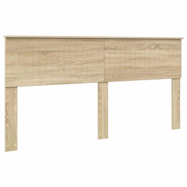 Легло с място за съхранение с таблото Сонома дъб 180 x 200 cm