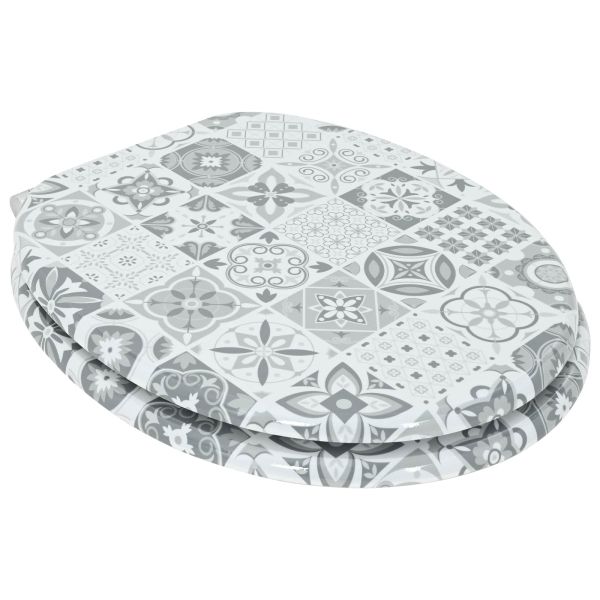 Мека затваряща се тоалетна седалка 2 pcs 44 x 38 см ПДЧ