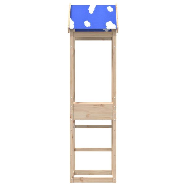 Игрална кула Кафяво 52.5 x 46.5 x 208 см Солидно борово дърво