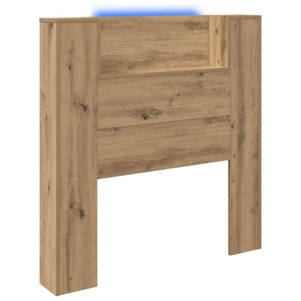 Облегалка за глава Дъб 100 x 15 x 103,5 см Инженерно дърво