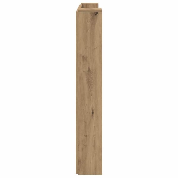 Облегалка за глава Дъб 120 x 15 x 103,5 см Инженерно дърво