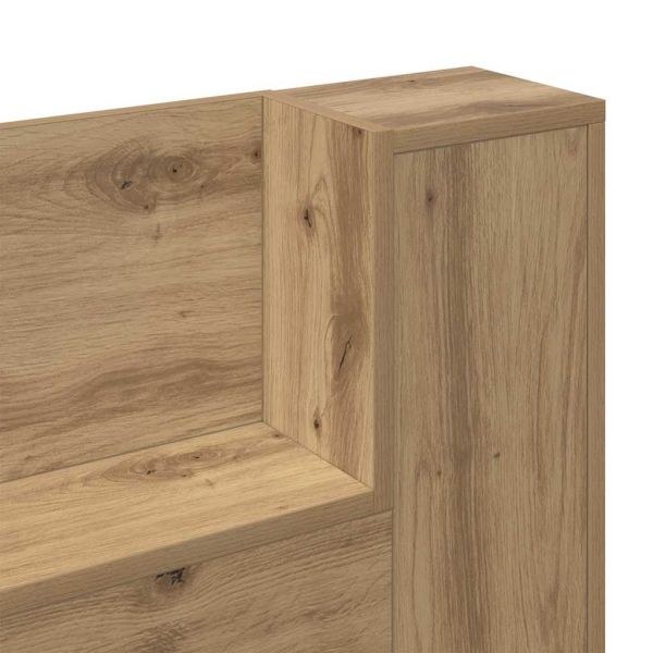 Облегалка за глава Дъб 120 x 15 x 103,5 см Инженерно дърво