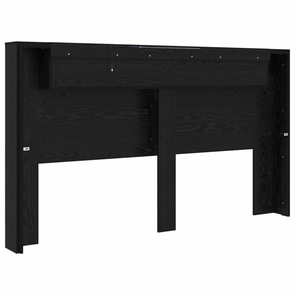 Облегалка за глава с рафт Черния дъб 180 x 17 x 104,5 см
