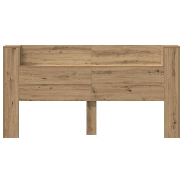 Облегалка за глава Дъб 200 x 15 x 103,5 см Инженерно дърво