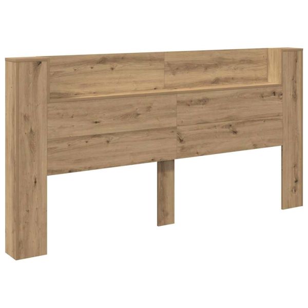 Облегалка за глава Дъб 200 x 15 x 103,5 см Инженерно дърво
