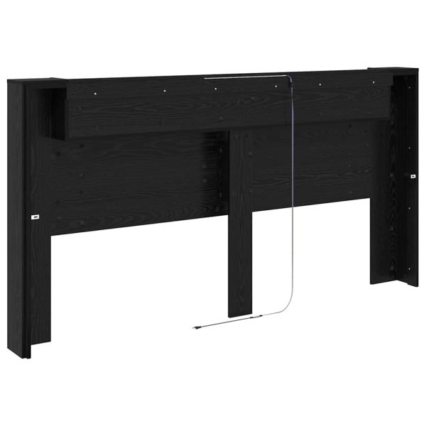 Облегалка за глава с рафт Черния дъб 200 x 15 x 103,5 см