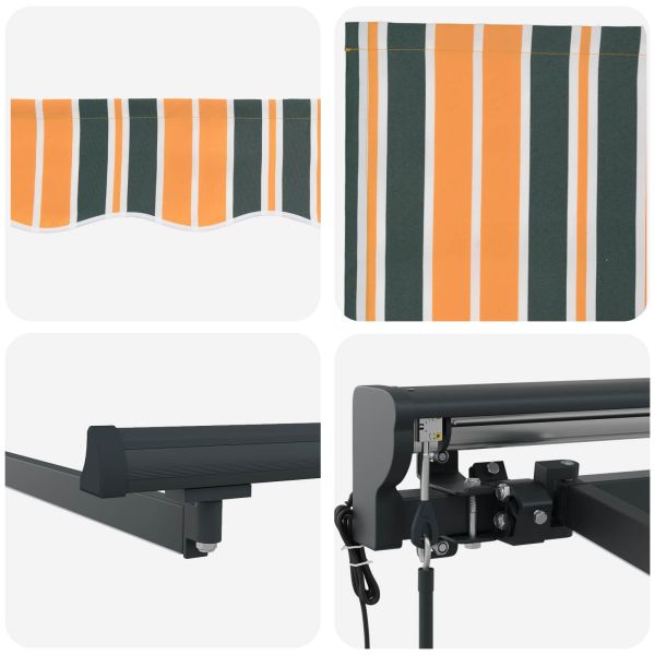 Електрически разтегателен навес 4 × 3,5 m