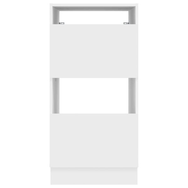 Мивка за пране с врата Бяло 50 x 68 x 102 см Инженерно дърво