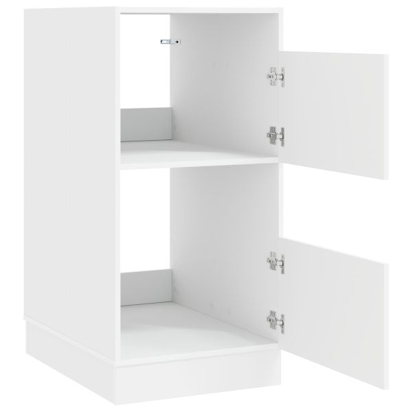 Мивка за пране с врата Бяло 50 x 68 x 102 см Инженерно дърво