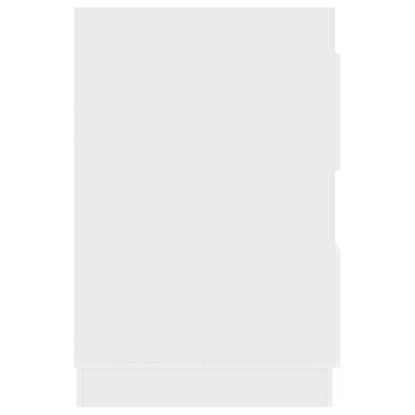 Мивка за пране с врата Бяло 50 x 68 x 102 см Инженерно дърво