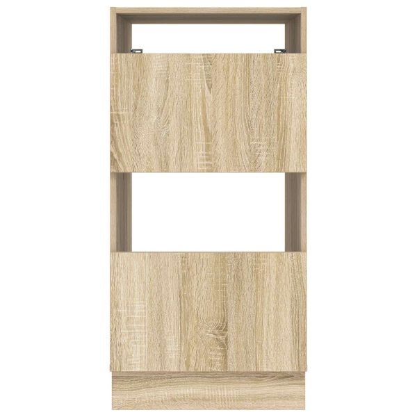 Мивка за пране с врата Сонома 50 x 68 x 102 см Инженерно дърво