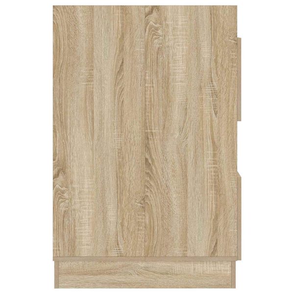 Мивка за пране с врата Сонома 50 x 68 x 102 см Инженерно дърво