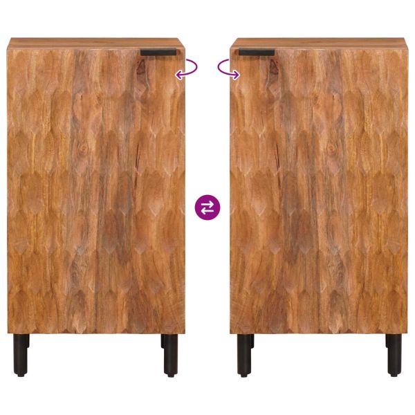 Служебен шкаф с врата Финал на кафяво акацие 40 x 33 x 75 см