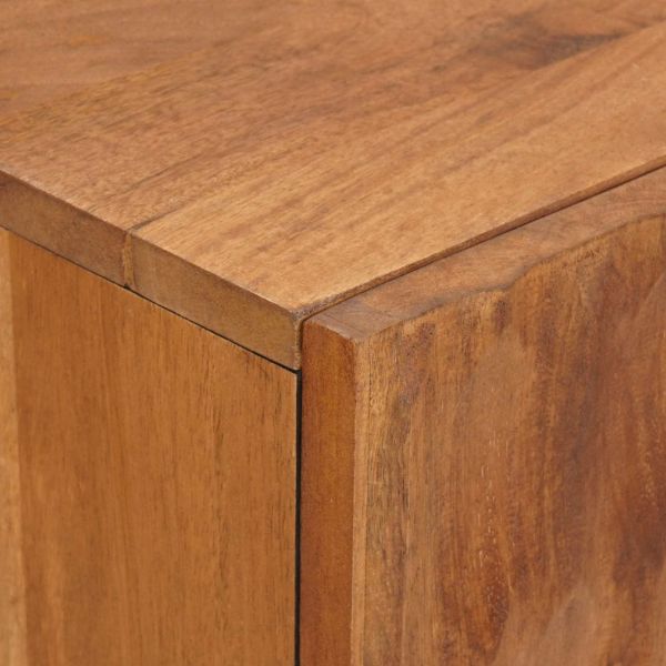 Служебен шкаф с рафт Финал на кафяво акацие 90 x 33 x 75 см