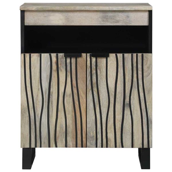 Шкафове и стелажи за съхранение на медии с чекмедже Бял и черен