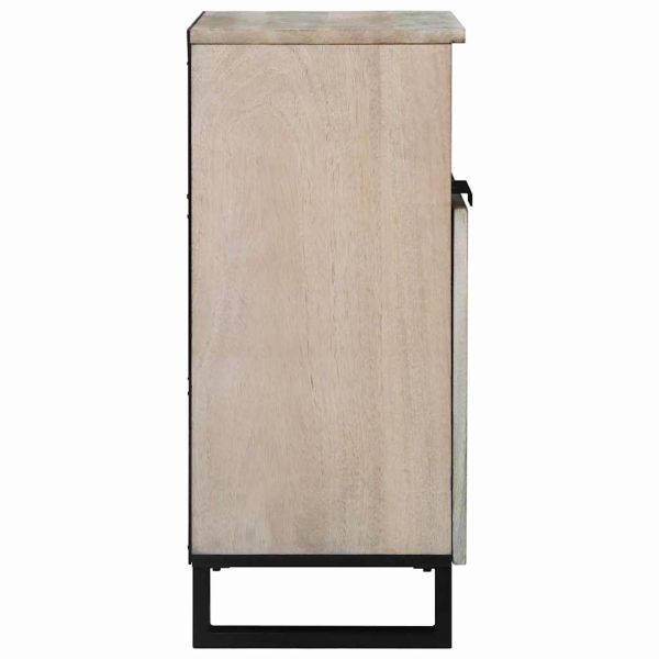 Шкафове и стелажи за съхранение на медии с чекмедже Бял и черен