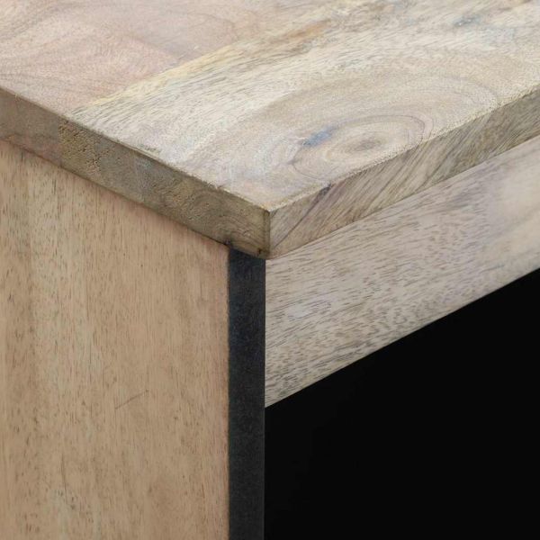 Шкафове и стелажи за съхранение на медии с чекмедже Бял и черен