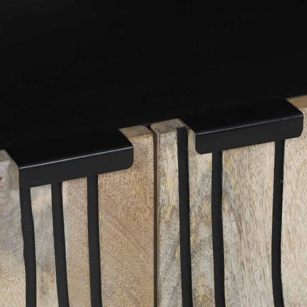 Шкафове и стелажи за съхранение на медии с чекмедже Бял и черен