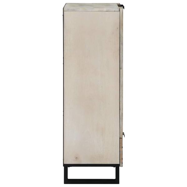 Шкафове и стелажи за съхранение на медии Бял и черен