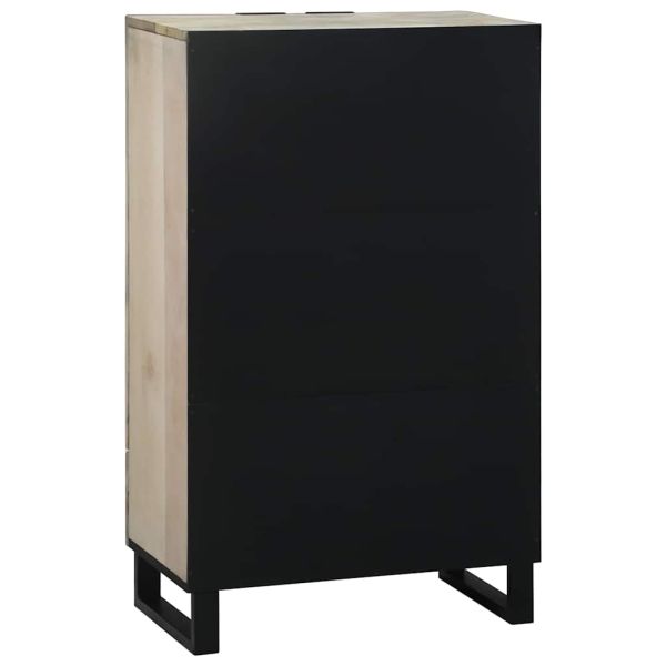 Шкафове и стелажи за съхранение на медии Бял и черен