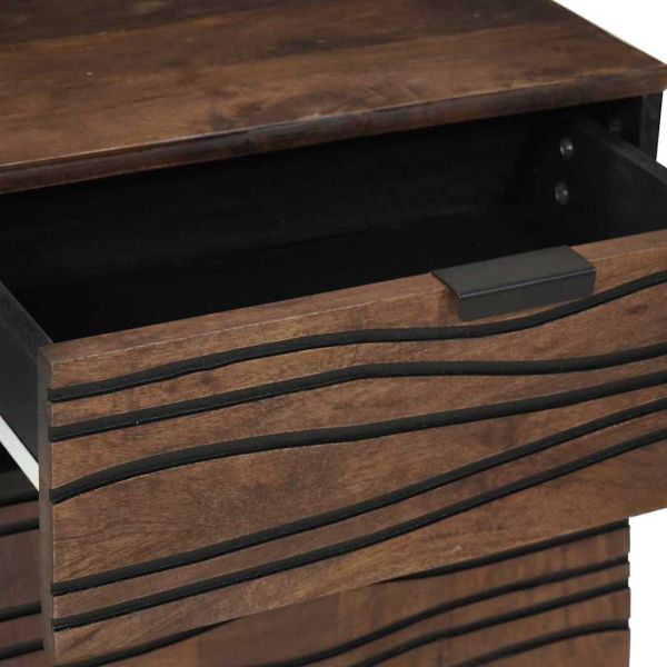 Нощен шкаф Орех 50 x 33 x 60 см Инженерна дървесина