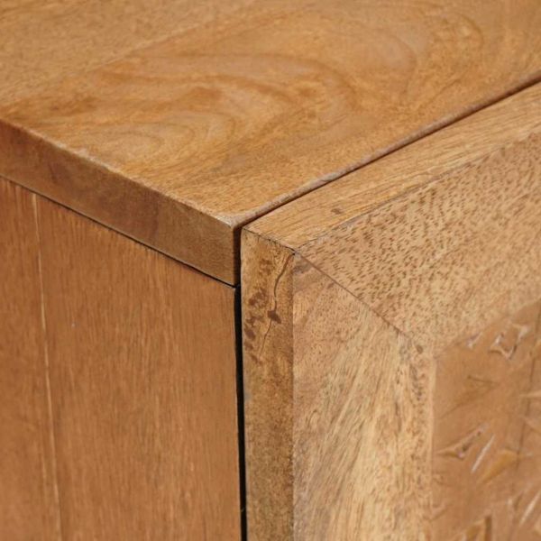 ТВ Единици Светло кафяво 105 x 33 x 46 см Инженерно дърво