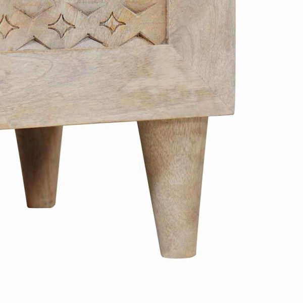 Шкаф за баня с чекмедже Бяло 38 x 33 x 160 см Инженерно дърво