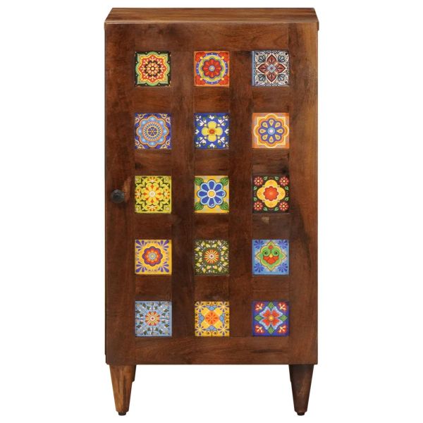 Служебен шкаф Орех 40 x 33 x 75 см Солидно мангово дърво