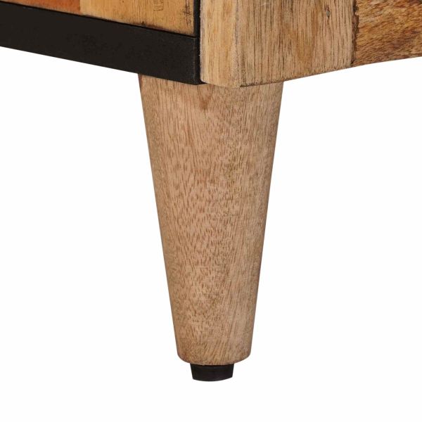 Служебен шкаф Естествен 60 x 33 x 75 cm Солидно мангово дърво