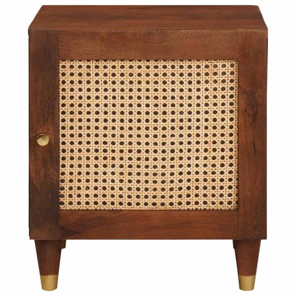 Нощен шкаф 2 pcs Кафяво 40 x 33,5 x 46 см
