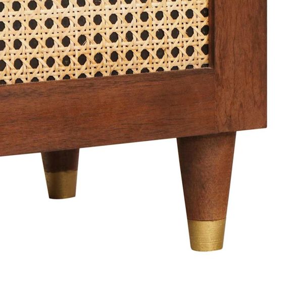 Служебен шкаф Кафяво 60 x 33,5 x 75 см Солидно мангово дърво