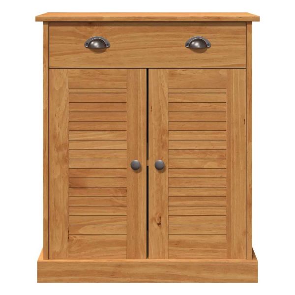 Шкаф за баня с рафт VIGO Кафяв и меден кафяв 68 x 34 x 80 см