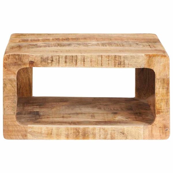 Нощно шкафче 2 pcs Кафяво 45 x 30 x 24 см Солидно мангово дърво