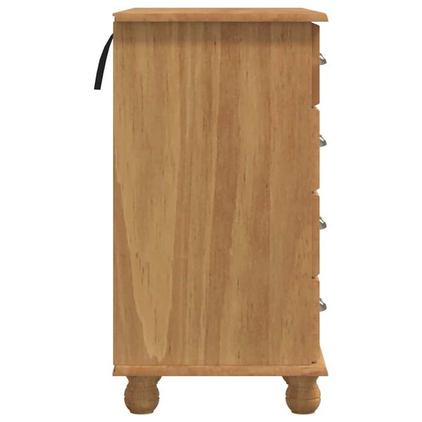 Бюро за писане с чекмедже ASKIM Кафяво 95 x 40 x 75 см