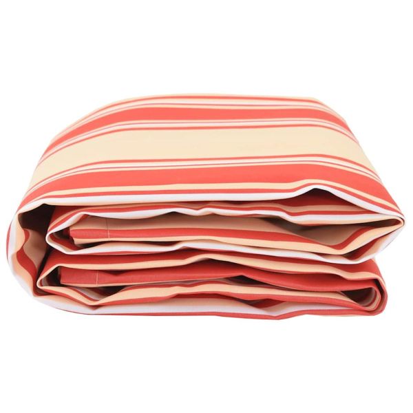 Смяна на сенник Жълт и оранжев 1000 x 160 см Полиестерен плат