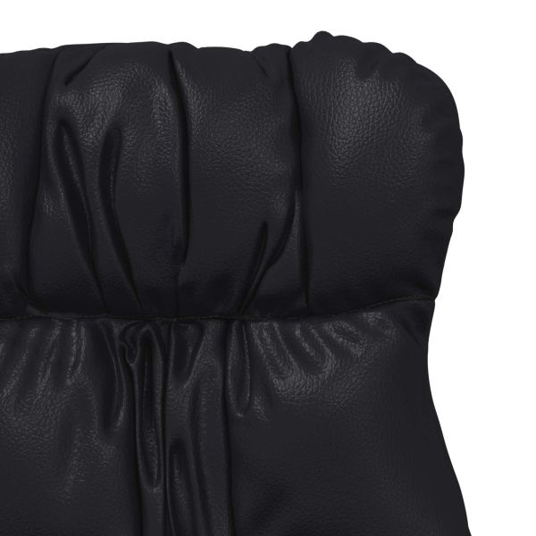 фотьойл Черно 69 x 74 x 93 см Изкуствена