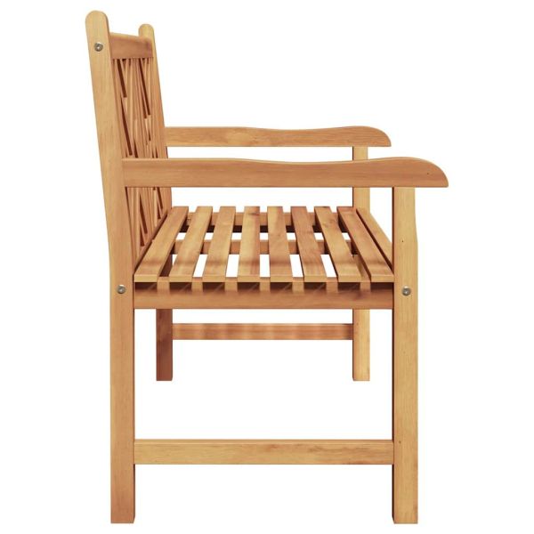 Градинска пейка 114 x 60 x 90 см Солидно тиково дърво