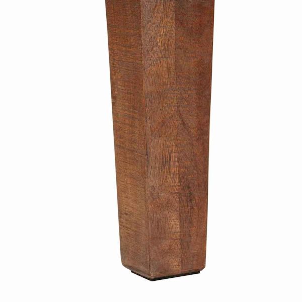 Масичка за кафе Кафяво 110 x 55 x 40 cm Солидно мангово дърво