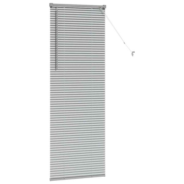 Вертикални щори Сребрист 175 x 65 см Алуминий