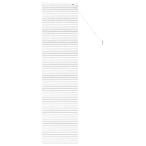 Вертикални щори Бяло 175 x 40 см Алуминий