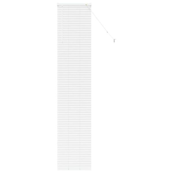 Вертикални щори Бяло 220 x 45 см Алуминий