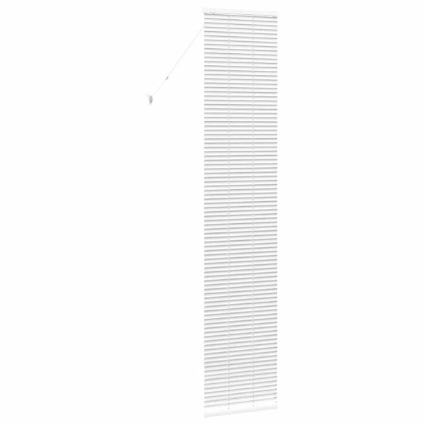 Вертикални щори Бяло 220 x 45 см Алуминий