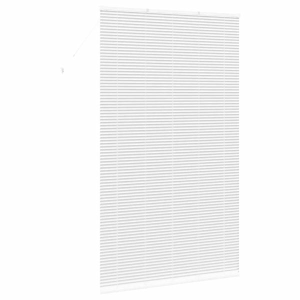 Вертикални щори Бяло 220 x 125 см Алуминий