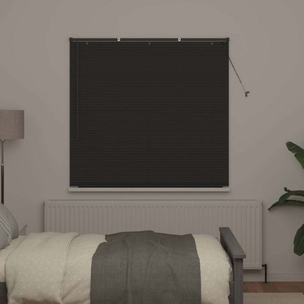 Вертикални щори Тъмен сив 175 x 150 см Алуминий