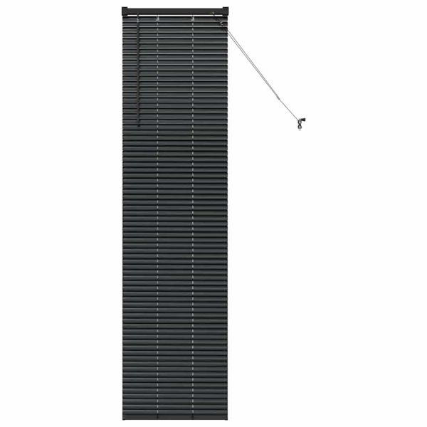Вертикални щори Черно 175 x 50 см Алуминий