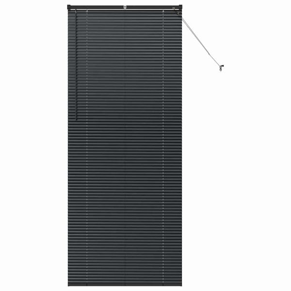 Вертикални щори Черно 220 x 90 см Алуминий