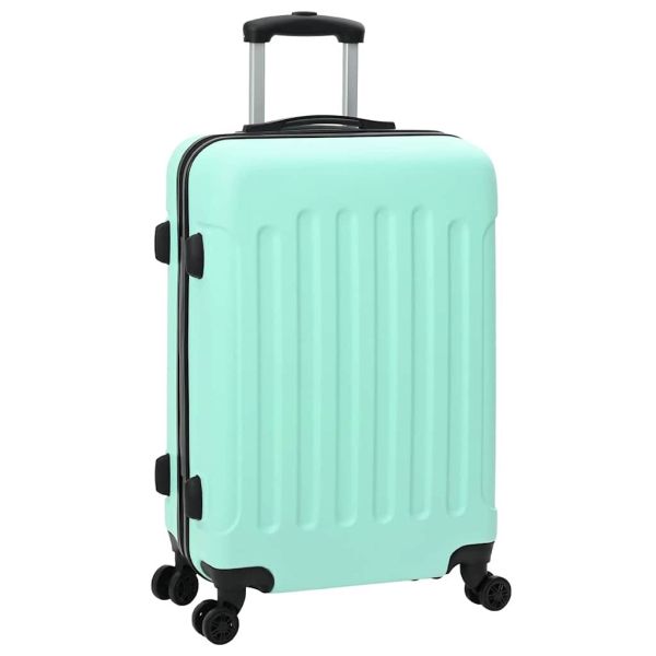 Куфар 3 pcs Ментово зелен 50 x 31 x 78 см ABS пластмаса