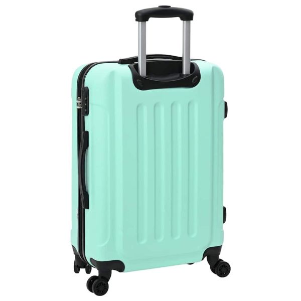 Куфар 3 pcs Ментово зелен 50 x 31 x 78 см ABS пластмаса